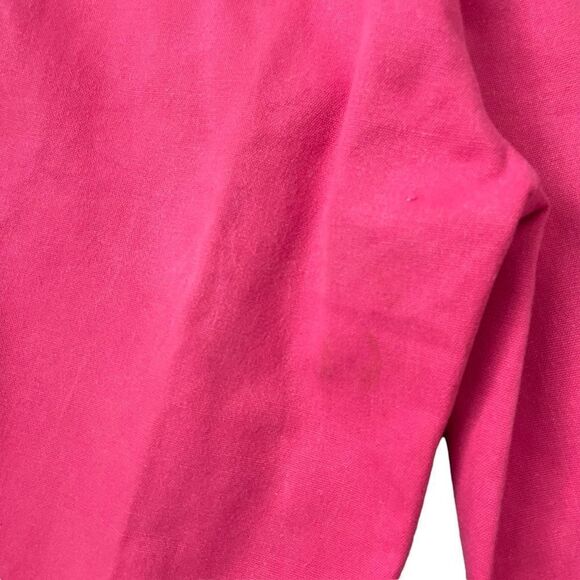 Rare 1970s Vintage Saks Fifth Avenue Young Dimensions Pink Denim Jacket Pant Set - Picture 15 of 16